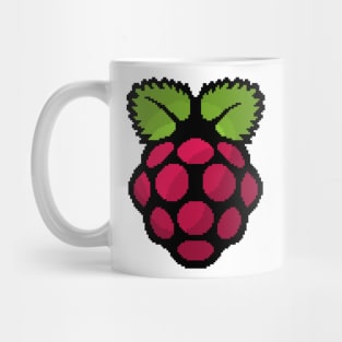 Raspberry Pi Pixel Logo Mug